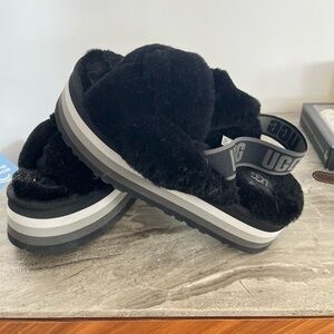 Platform Ugg slippers (must go!!)
